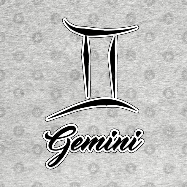 Gemini Zodiac Design by Pikmi